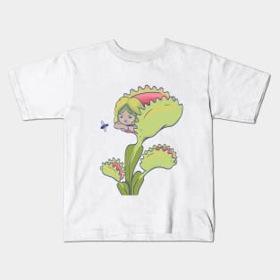 Venus Fly Trap Kids T-Shirt